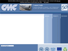 Tablet Screenshot of cmcmanufatticemento.com